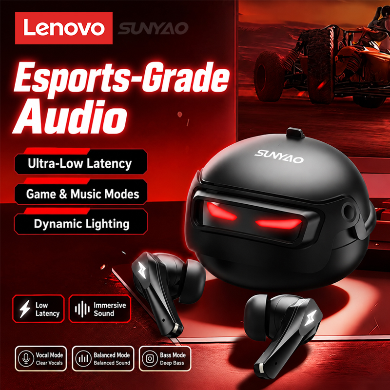 Esports & Gaming Optics Gmbh - Cuffie da gaming Lenovo GT101, wireless,