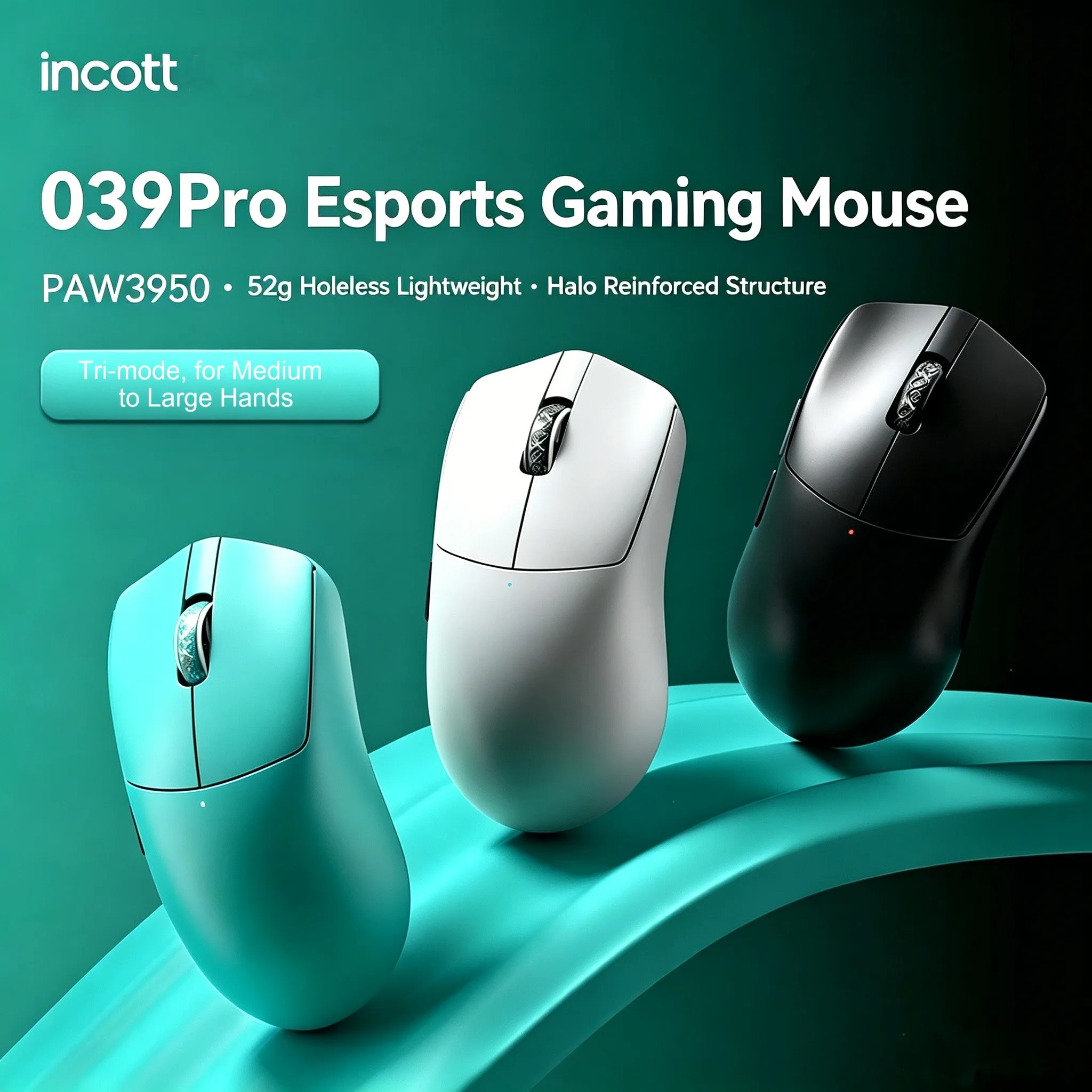 Esports Gaming Kings - Mouse da Gaming Wireless Incott 039