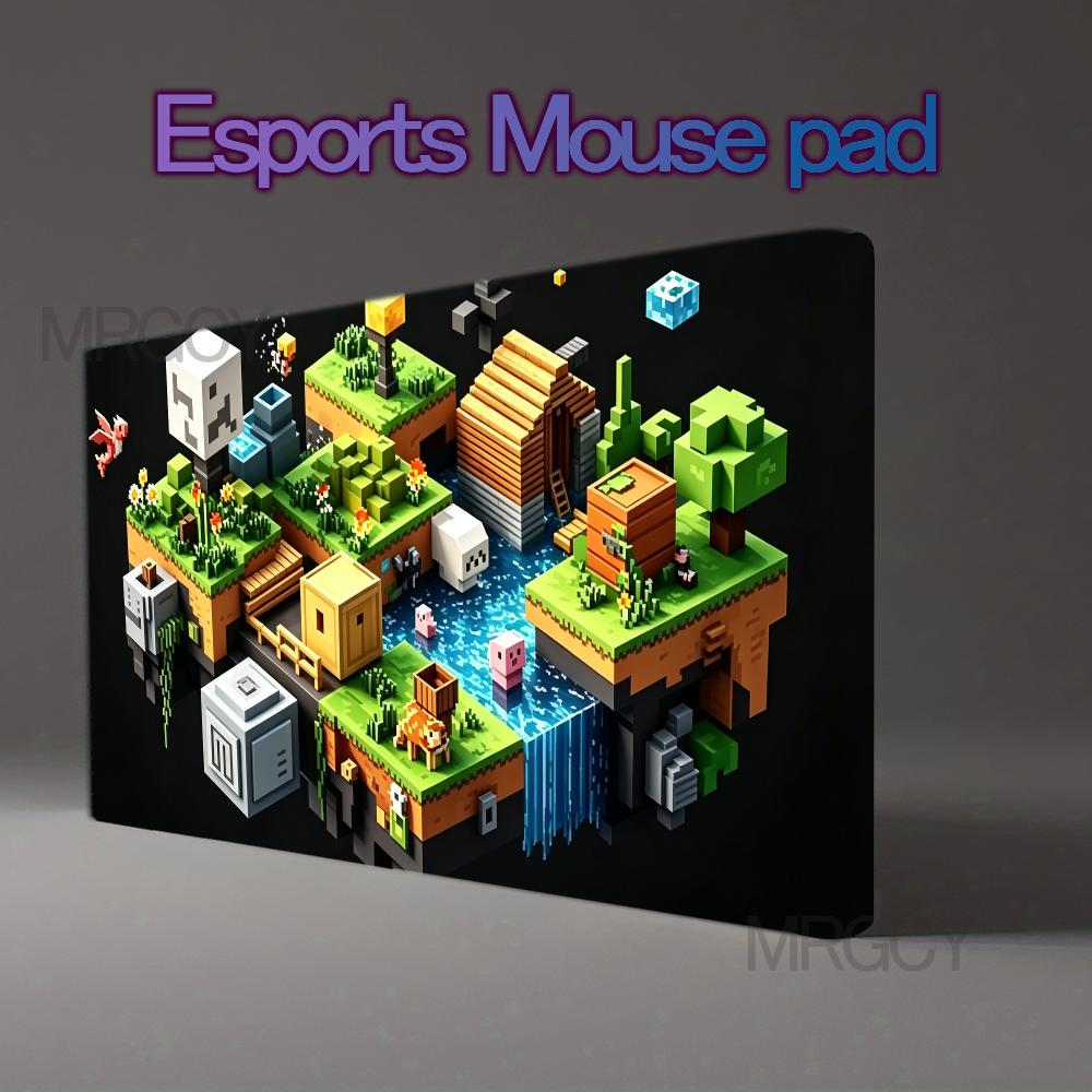 Esports Gaming World - Tappetino da Scrivania Grande Pixel Art