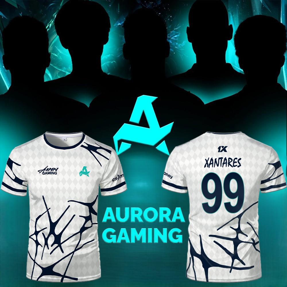 Esports Gaming League - Team Esports Aurora Gaming Jersey T-shirt