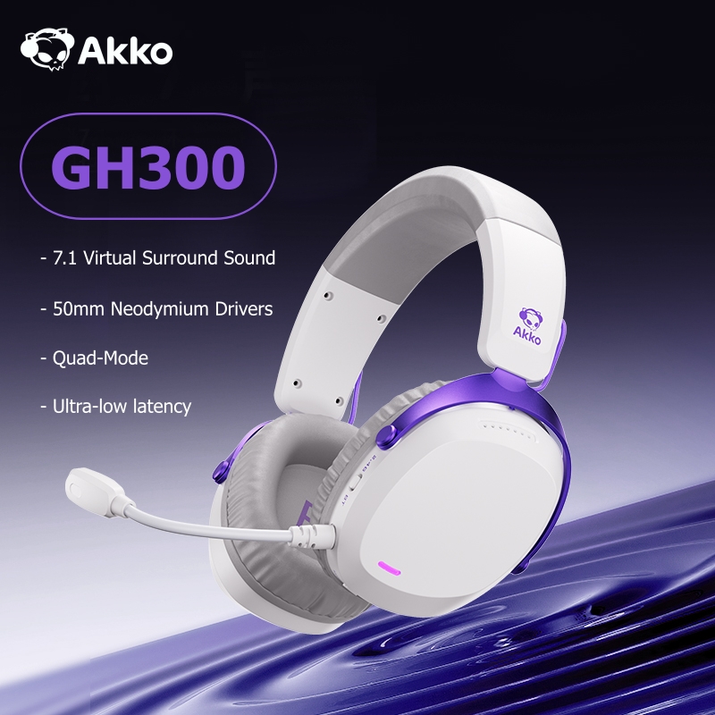 Esports Gaming Video - Akko GH300 Cuffie 7.1 Suono surround