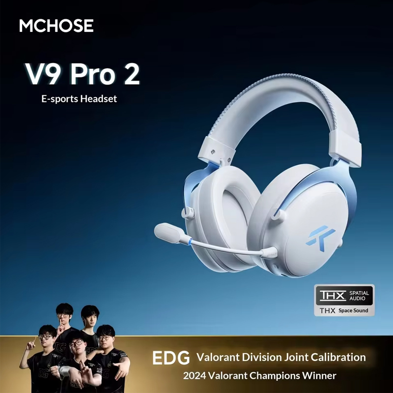 Esports Wireless Gaming Headset - MCHOSE V9 Pro 2 Cuffie da