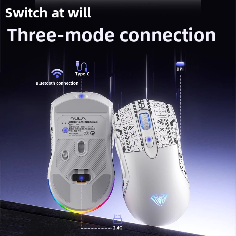 Mouse Wireless Bluetooth AULA  - Esports Gaming Business recensione e prezzo