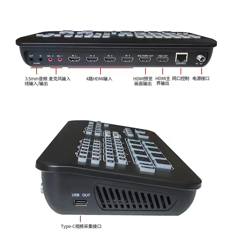 Mixer Audio Video HDMI a 4 Can - Esports Gaming Video recensione e prezzo