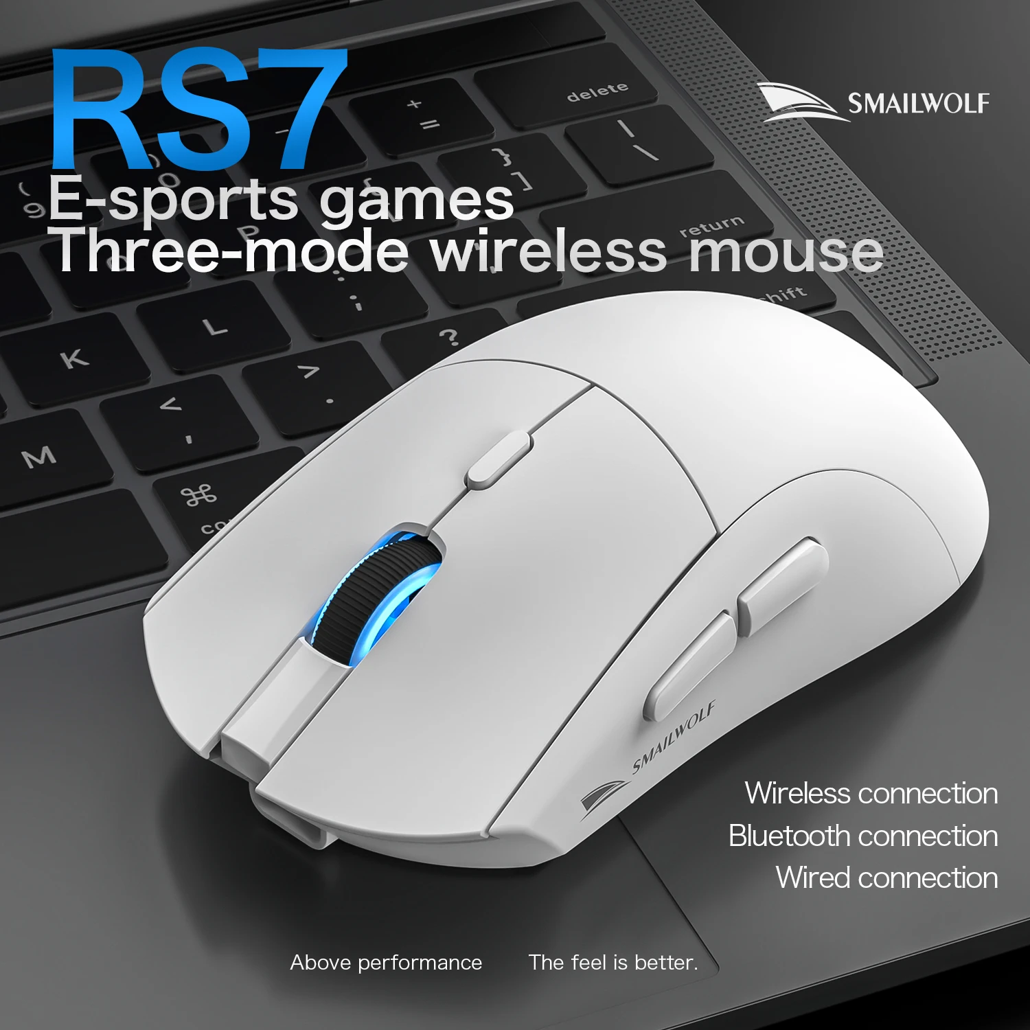 SMAILWOLF RS7 Mouse da gioco B - Esports Gaming Business recensione e prezzo