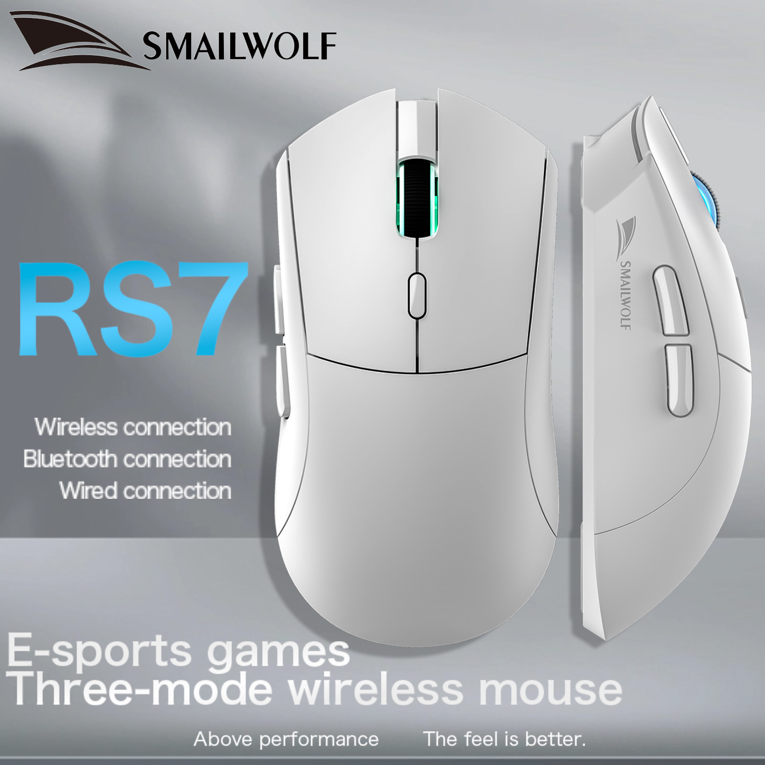SMAILWOLF RS7 Mouse da gioco B - Esports Gaming Business recensione e prezzo