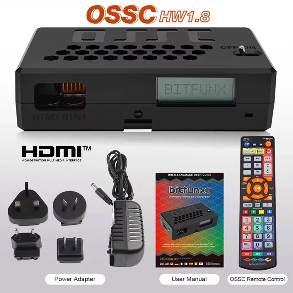 BitFunx V1.8 OSSC Upscaler Con - Elgato Stream Deck recensione e prezzo