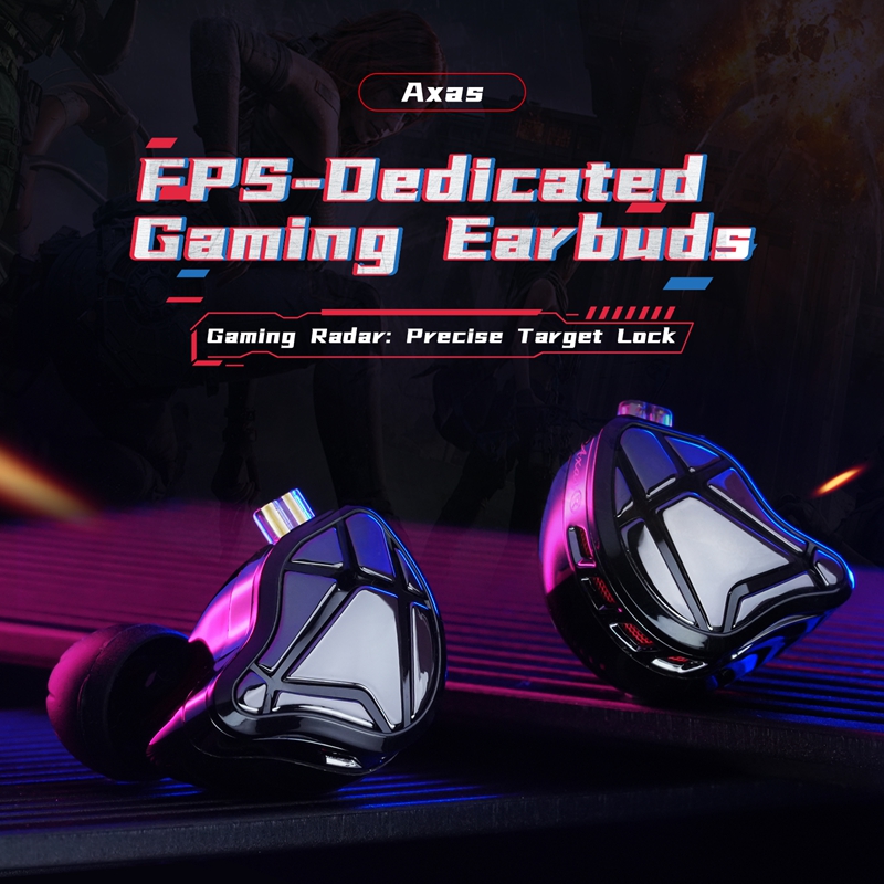    Cuffie IEM KZ Axas FPS Gam - Esports Gaming Video recensione e prezzo